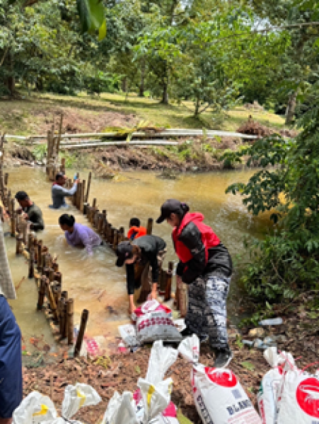 การส่งเสริมการใช้น้ำอย่างมีสติในชุมชน (Promoting conscious water usage in the wider community) - 6.5.7