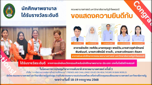 ให้ความสำคัญกับสิทธิทางเพศ สนับสนุนการเปิดเผยทางเพศตามเพศสภาพ หรือมีนักศึกษาหญิงที่เป็นตัวแทนของหน่วยงานต่าง ๆ ในปีการศึกษา 2568  เป็นตัวแทนของมหาวิทยาลัยหรือหน่วยงานภายนอก ชุมชน หน่วยงานราชการ องค์กรไม่แสวงหาผลกำไร ในการเข้าแข่งขันระดับภาคหรือระดับประเทศ